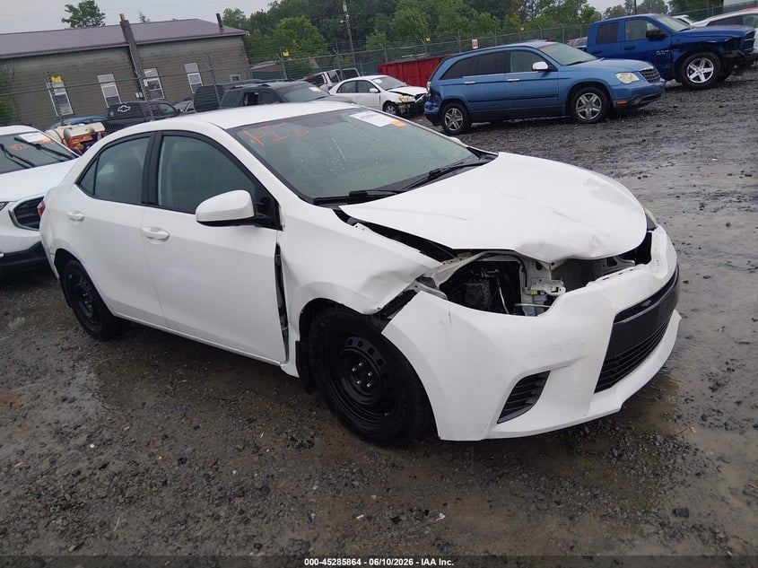 2016 TOYOTA COROLLA LE | 2T1BURHE9GC547706 | UPCARS