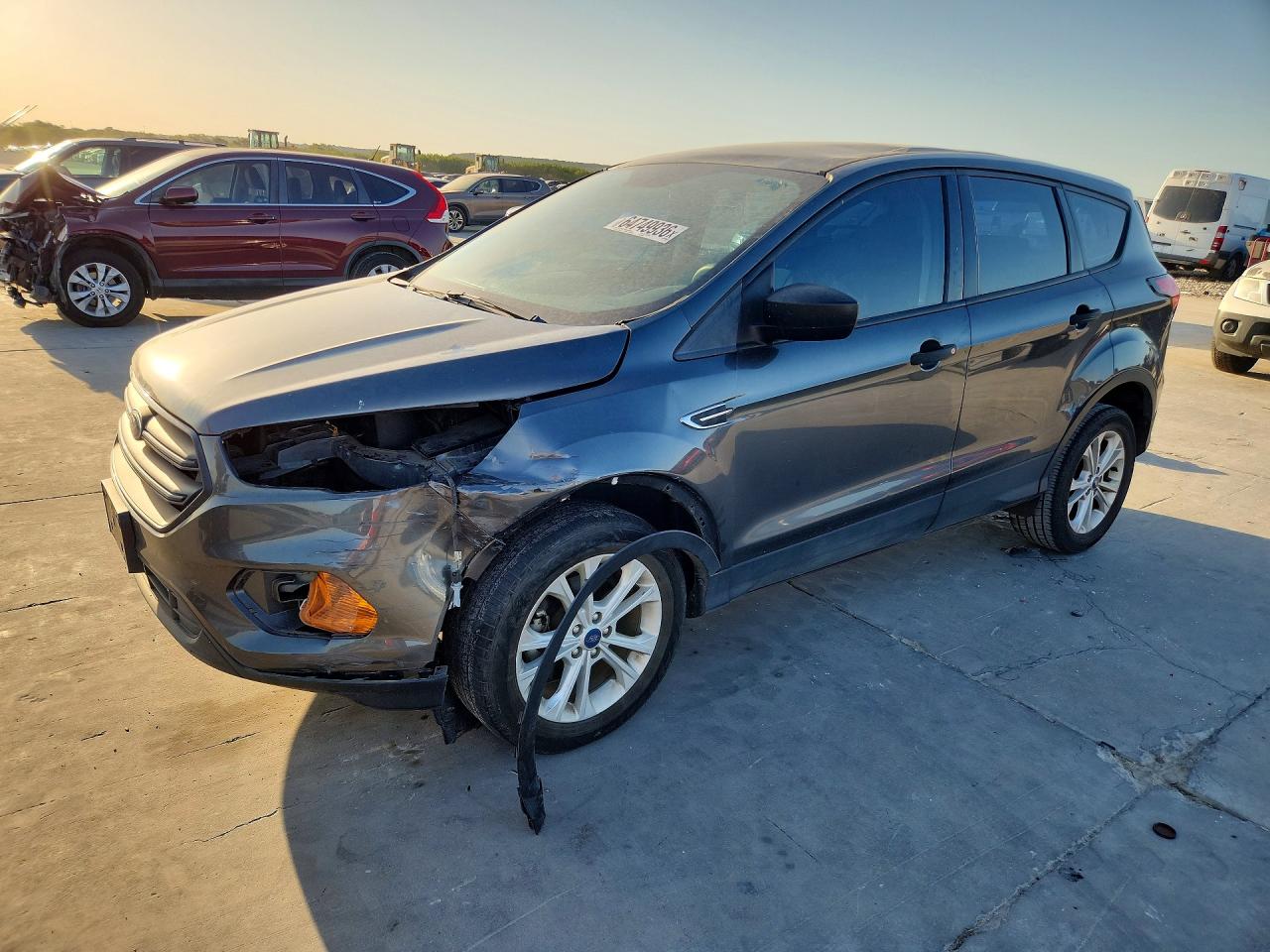2019 FORD ESCAPE S | 1FMCU0F70KUB00970 | UPCARS