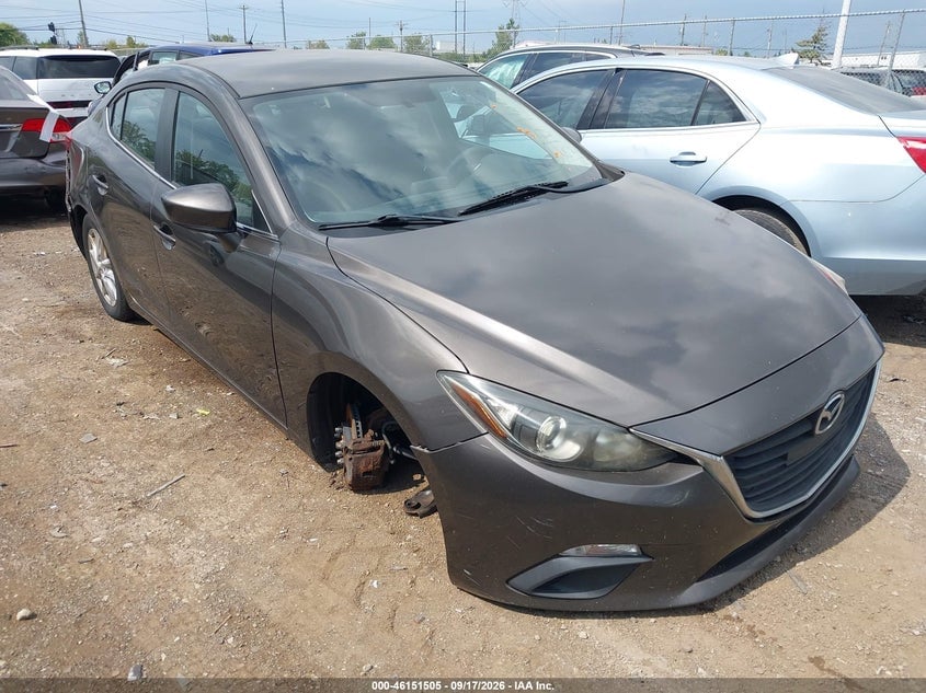 2014 MAZDA MAZDA3 I TOURING | JM1BM1V78E1126956 | UPCARS