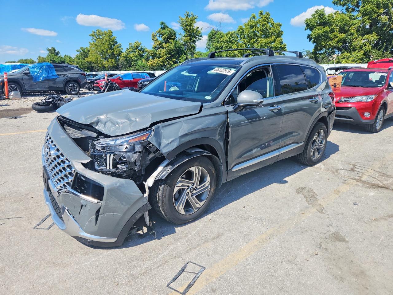 2022 HYUNDAI SANTA FE SEL | 5NMS3DAJ8NH380517 | UPCARS