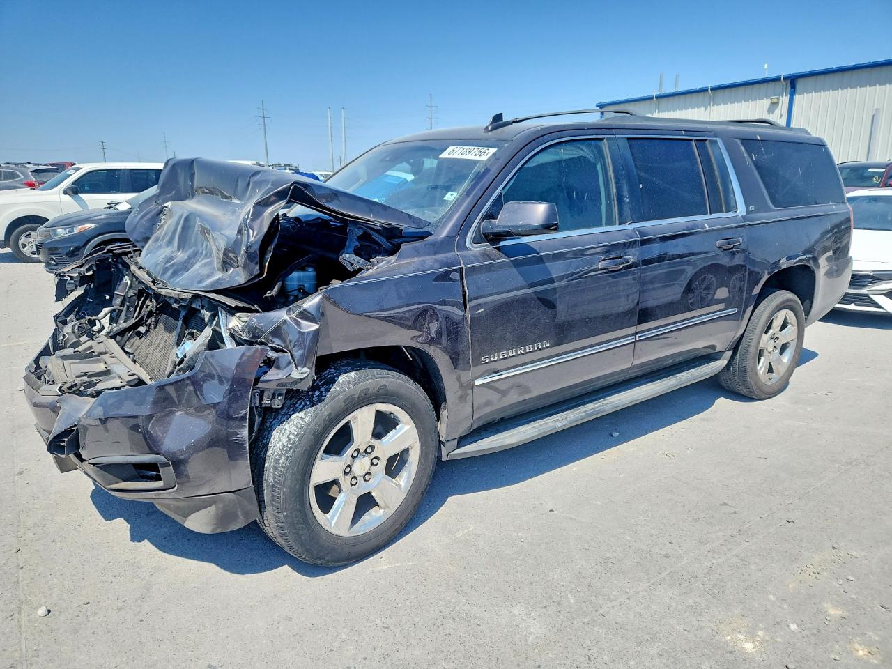 2016 CHEVROLET SUBURBAN C1500 LT | 1GNSCHKC1GR276593 | UPCARS