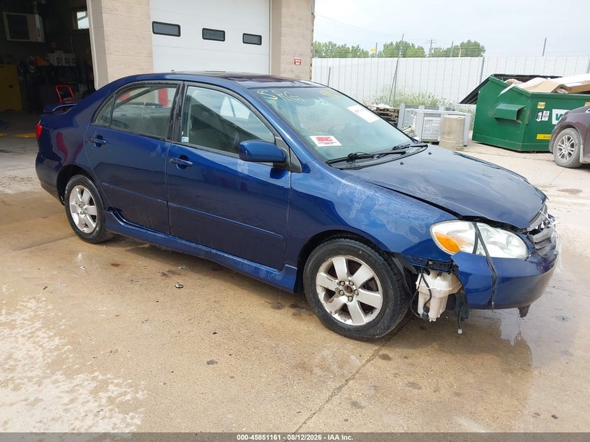2004 TOYOTA COROLLA S | 1NXBR32E84Z338782 | UPCARS