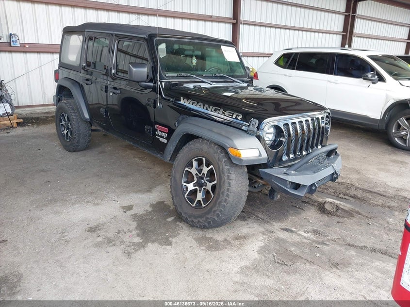 2021 JEEP WRANGLER UNLIMITED SPORT 4X4 | 1C4HJXDG0MW539799 | UPCARS