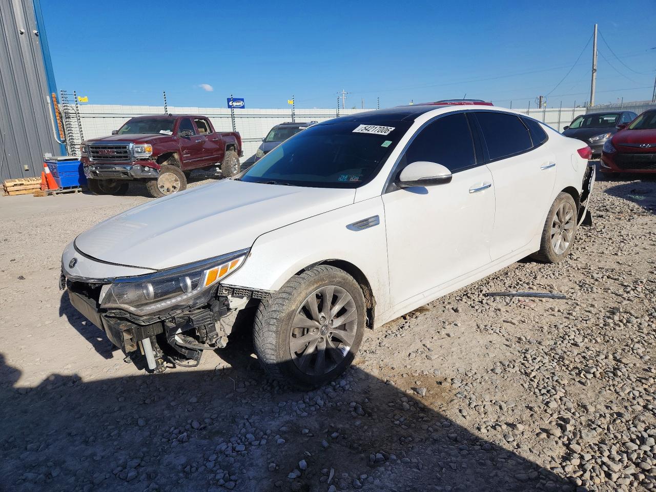 2016 KIA OPTIMA EX | 5XXGU4L35GG103942 | UPCARS