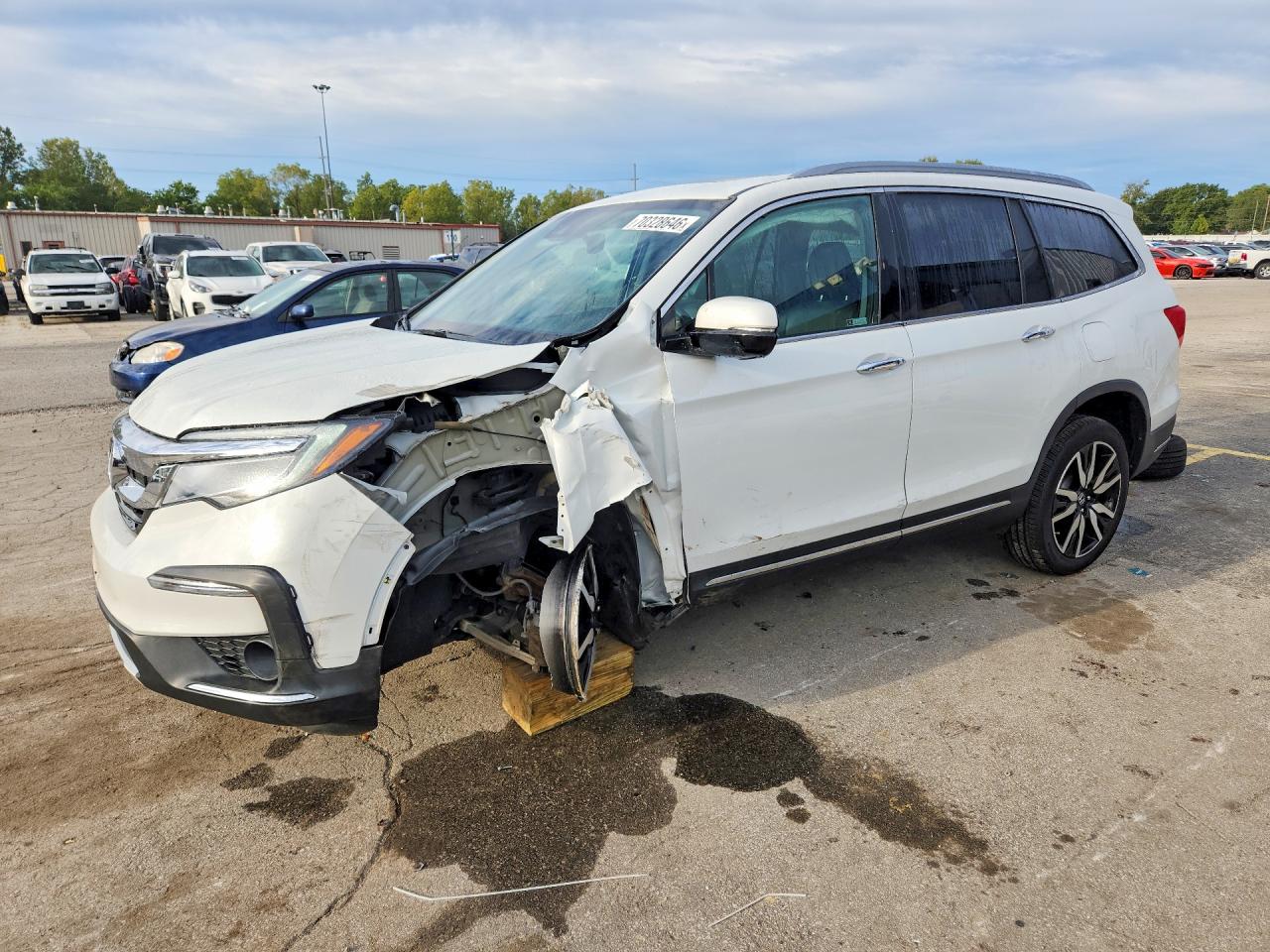 2022 HONDA PILOT ELITE | 5FNYF6H09NB015646 | UPCARS