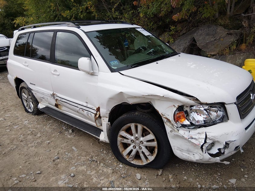 2007 TOYOTA HIGHLANDER HYBRID LIMITED V6 | JTEEW21A170039774 | UPCARS