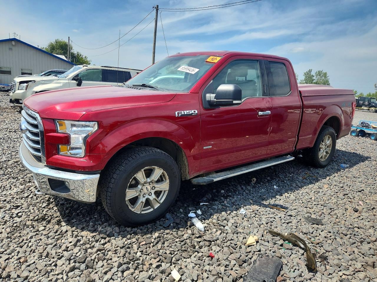 2017 FORD F150 SUPER CAB | 1FTFX1EG0HFB39927 | UPCARS