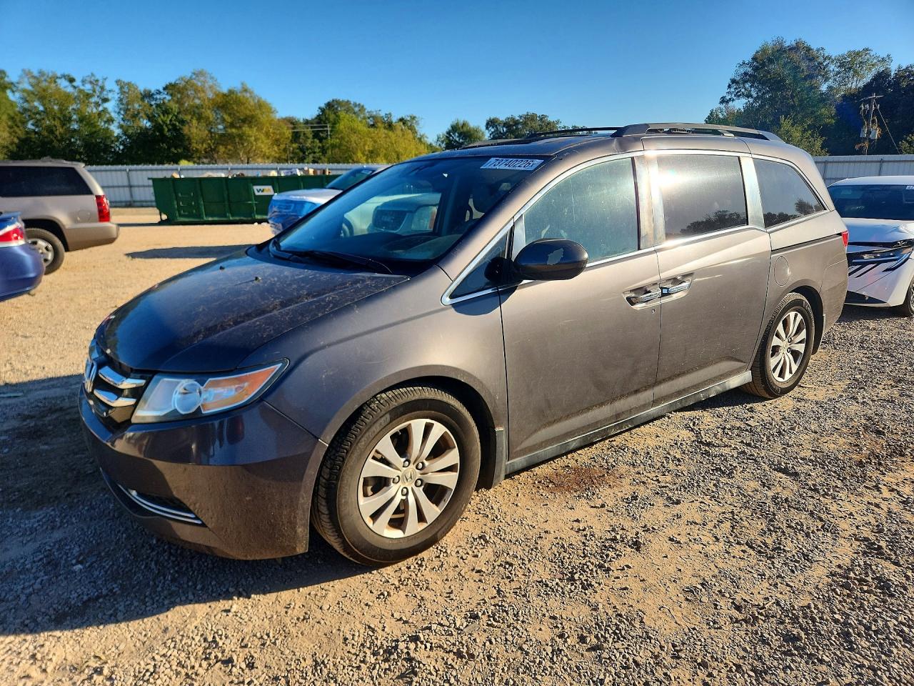 2014 HONDA ODYSSEY EXL | 5FNRL5H61EB130527 | UPCARS