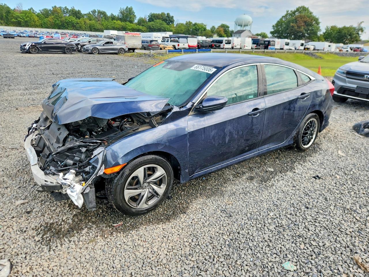 2019 HONDA CIVIC LX | 2HGFC2F62KH508706 | UPCARS