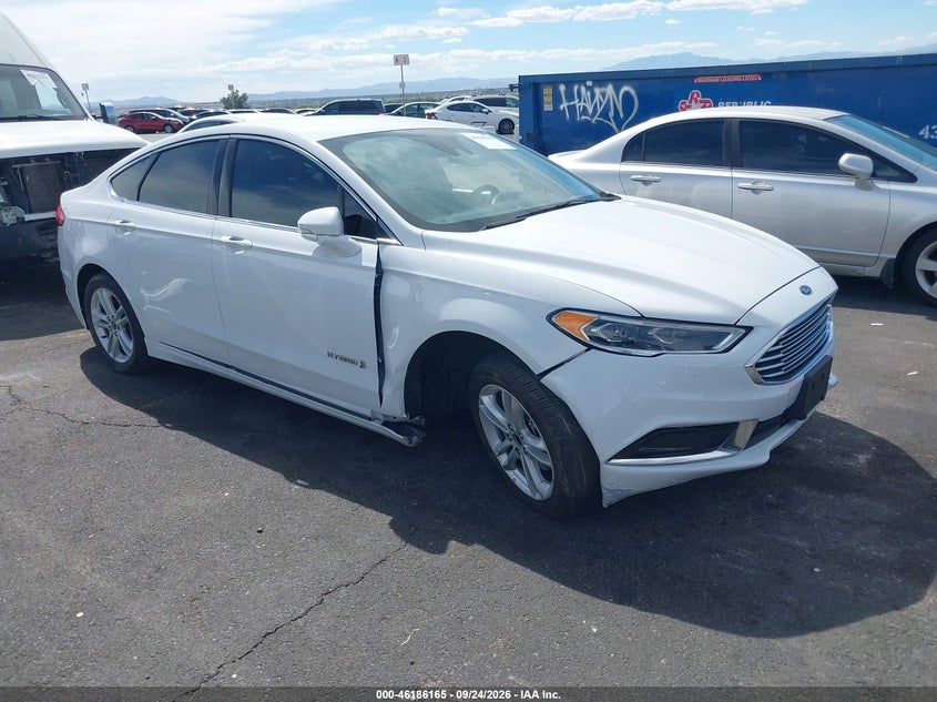 2018 FORD FUSION HYBRID SE | 3FA6P0LU7JR118669 | UPCARS