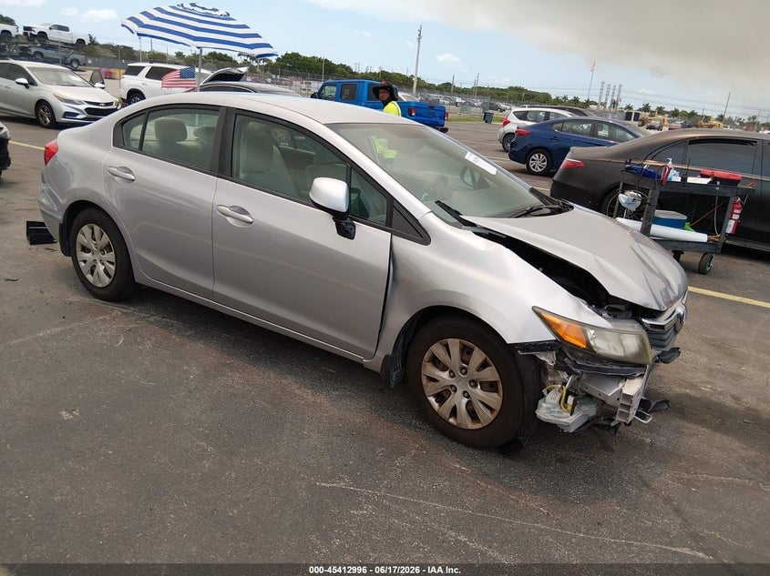 2012 HONDA CIVIC LX | 2HGFB2F50CH327857 | UPCARS