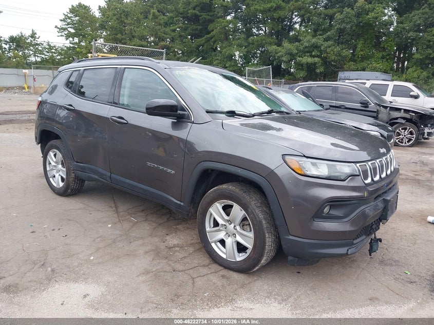 2022 JEEP COMPASS LATITUDE 4X4 | 3C4NJDBBXNT103882 | UPCARS