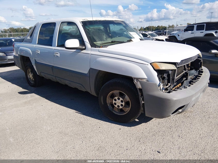 2002 CHEVROLET AVALANCHE 1500 | 3GNEC13T82G217973 | UPCARS