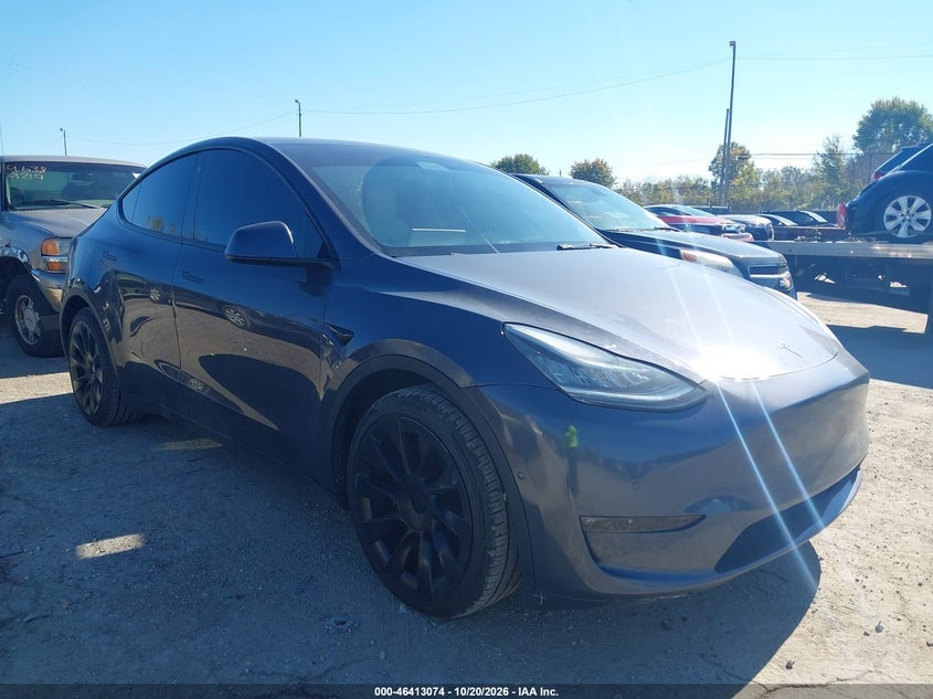 2021 TESLA MODEL Y LONG RANGE DUAL MOTOR ALL-WHEEL DRIVE | 5YJYGDEE3MF198638 | UPCARS
