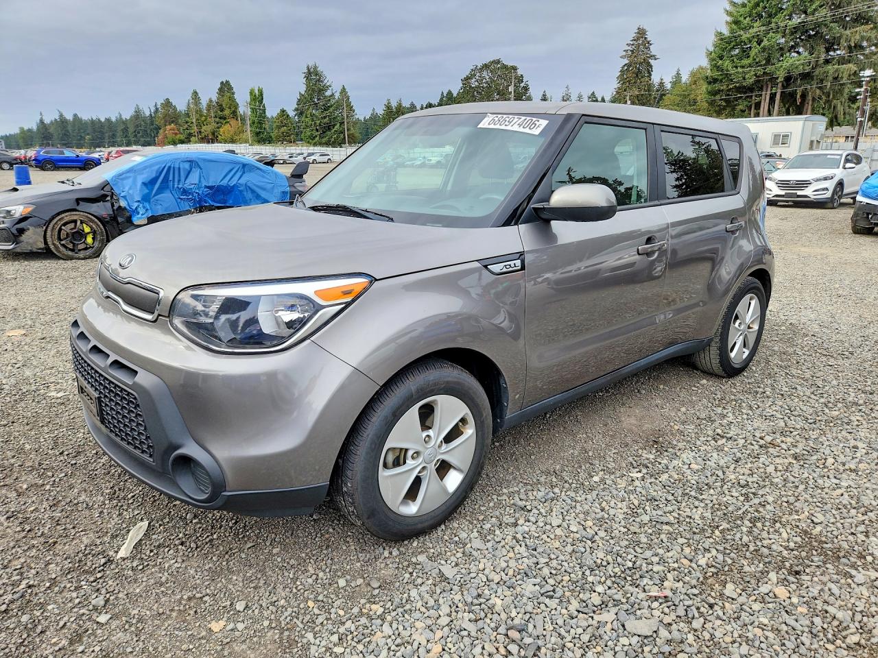 2016 KIA SOUL BASE | KNDJN2A29G7341853 | UPCARS