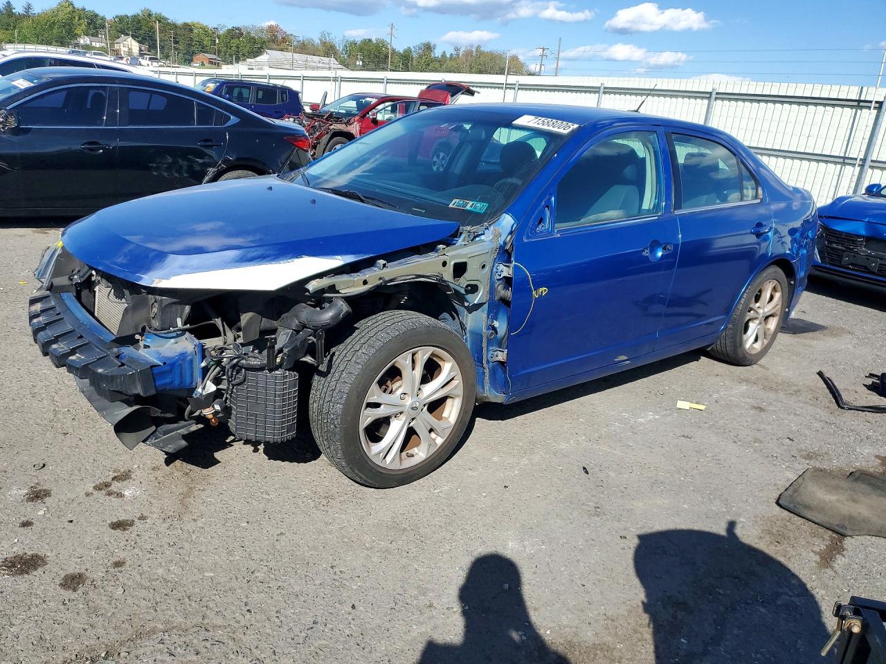 2012 FORD FUSION SE | 3FAHP0HA1CR101800 | UPCARS
