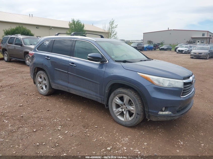 2015 TOYOTA HIGHLANDER LIMITED V6 | 5TDDKRFH8FS098830 | UPCARS