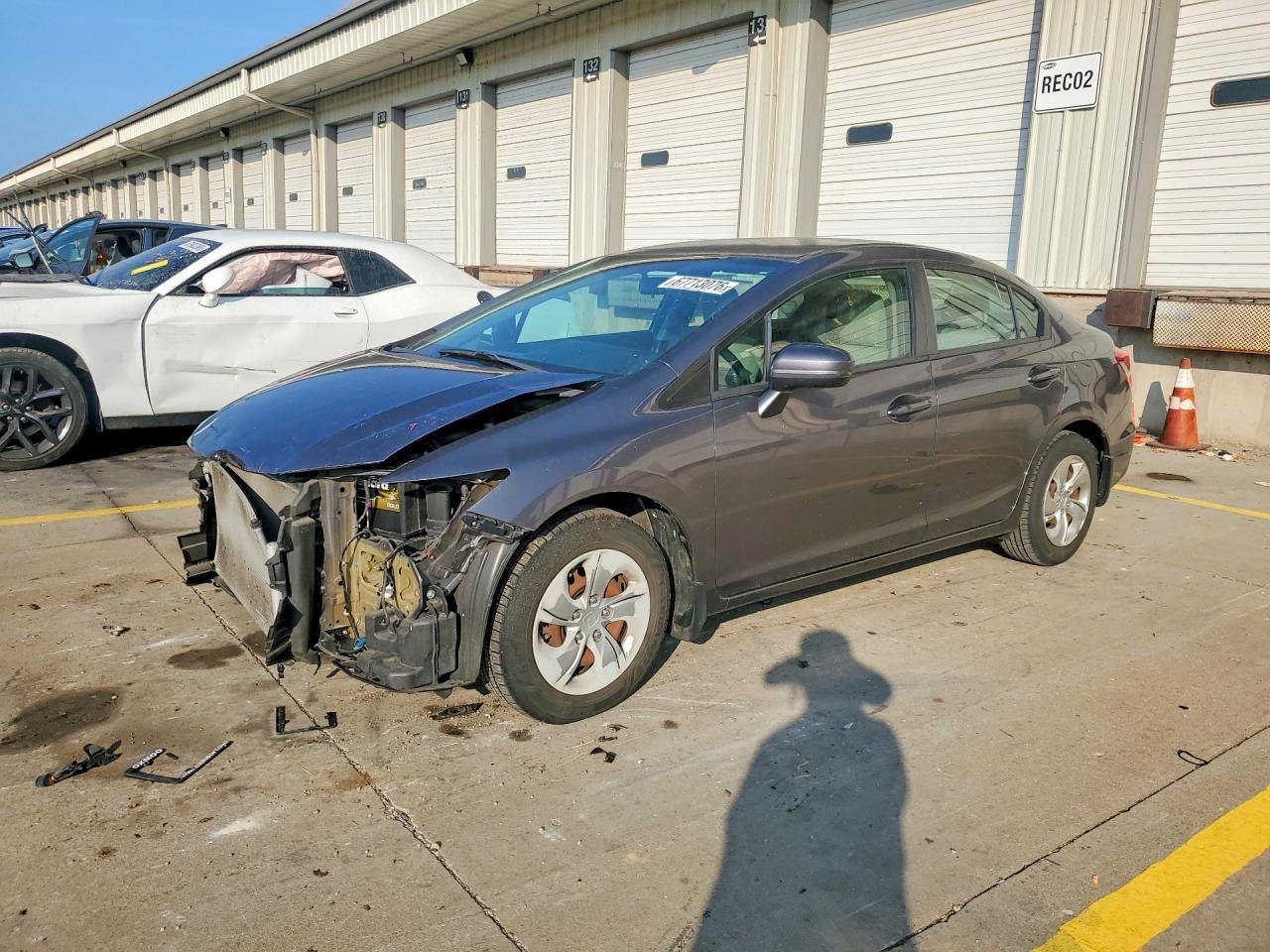 2014 HONDA CIVIC LX | 2HGFB2F58EH537495 | UPCARS