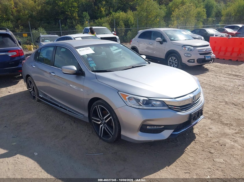 2017 HONDA ACCORD SPORT SE | 1HGCR2F1XHA022433 | UPCARS