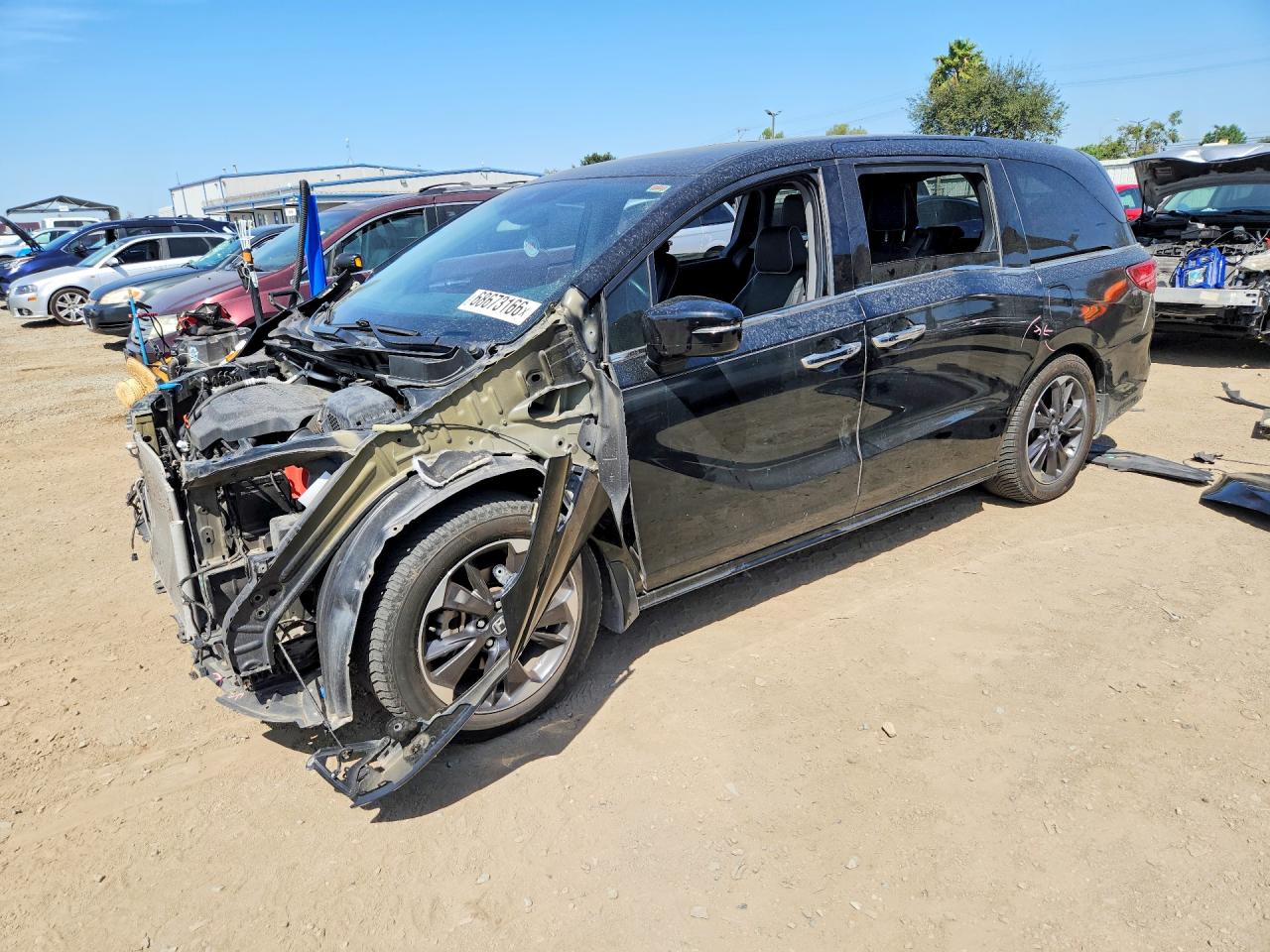 2021 HONDA ODYSSEY ELITE | 5FNRL6H97MB006311 | UPCARS