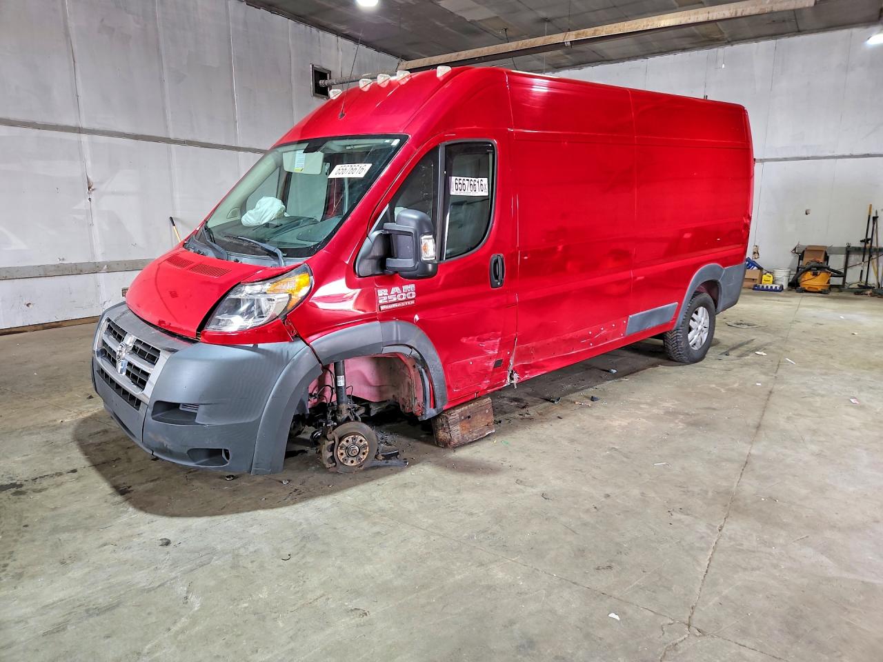 2017 RAM PROMASTER DELIVERY VAN | 3C6TRVDG7HE517524 | UPCARS