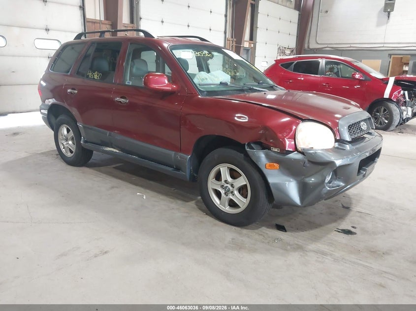 2004 HYUNDAI SANTA FE GLS/LX | KM8SC13E04U762056 | UPCARS