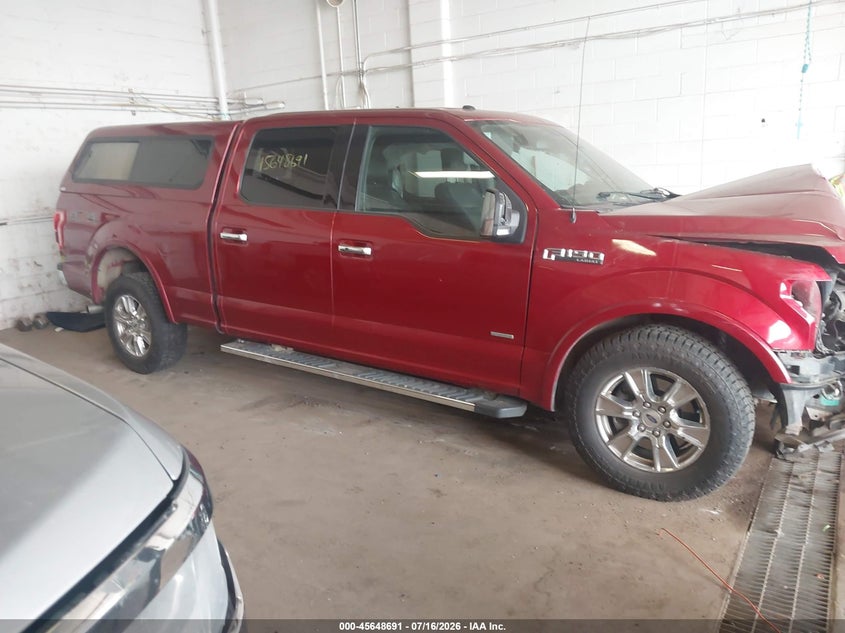2016 FORD F-150 LARIAT | 1FTFW1EGXGKD95419 | UPCARS