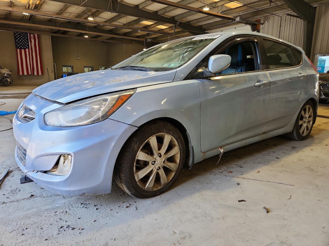 2013 HYUNDAI ACCENT SE | KMHCU5AEXDU077574 | UPCARS