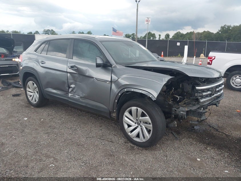 2021 VOLKSWAGEN ATLAS CROSS SPORT 2.0T SE W/TECHNOLOGY | 1V2WC2CA5MC215264 | UPCARS