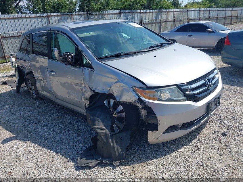 2014 HONDA ODYSSEY EX-L | 5FNRL5H67EB075212 | UPCARS