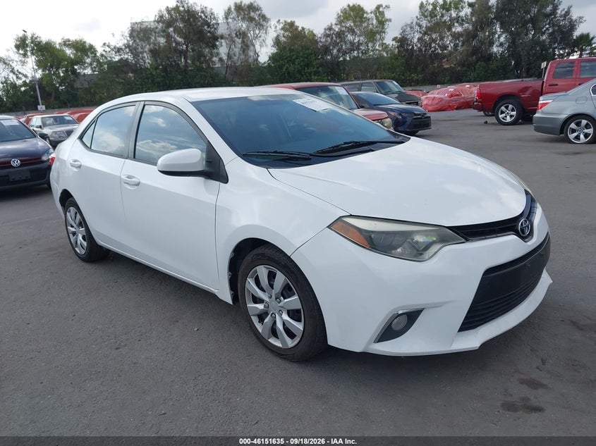 2015 TOYOTA COROLLA LE | 5YFBURHE7FP235964 | UPCARS