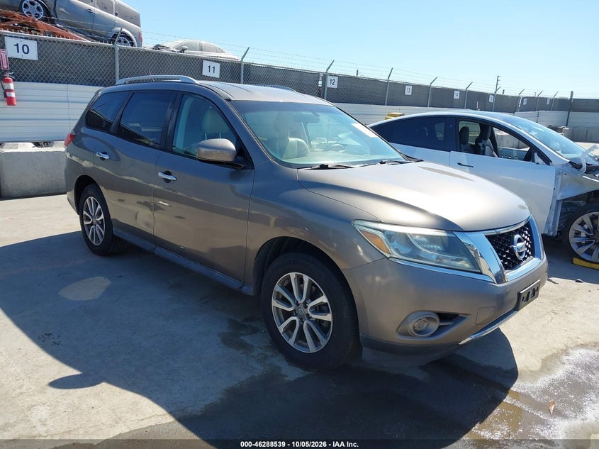 2013 NISSAN PATHFINDER SV | 5N1AR2MN9DC667936 | UPCARS