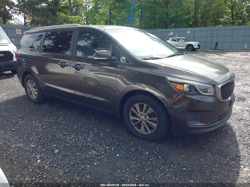 2016 KIA SEDONA LX | KNDMB5C15G6204507 | UPCARS