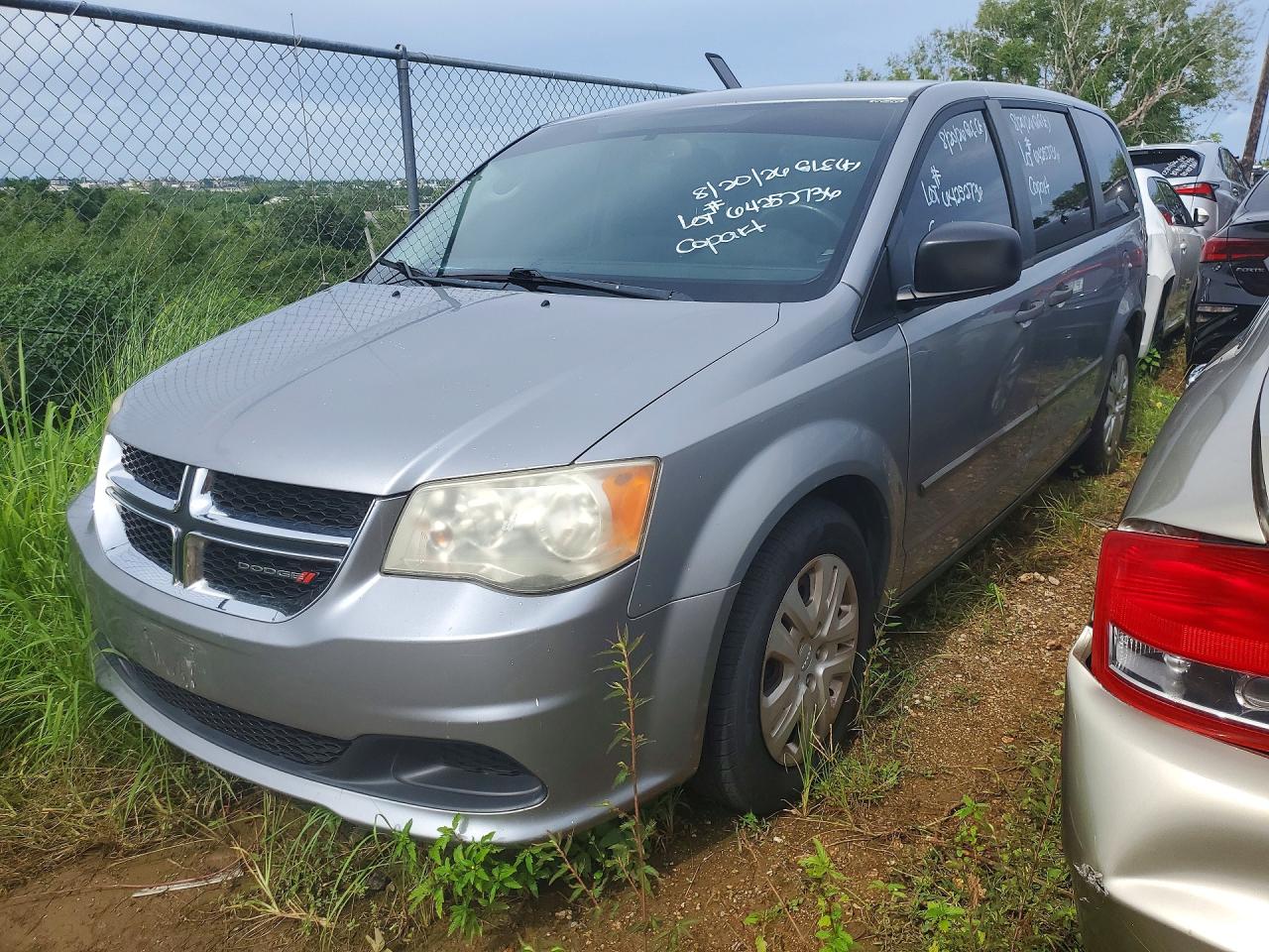 2013 DODGE CARAVAN SE | 2C4RDGBG7DR710281 | UPCARS