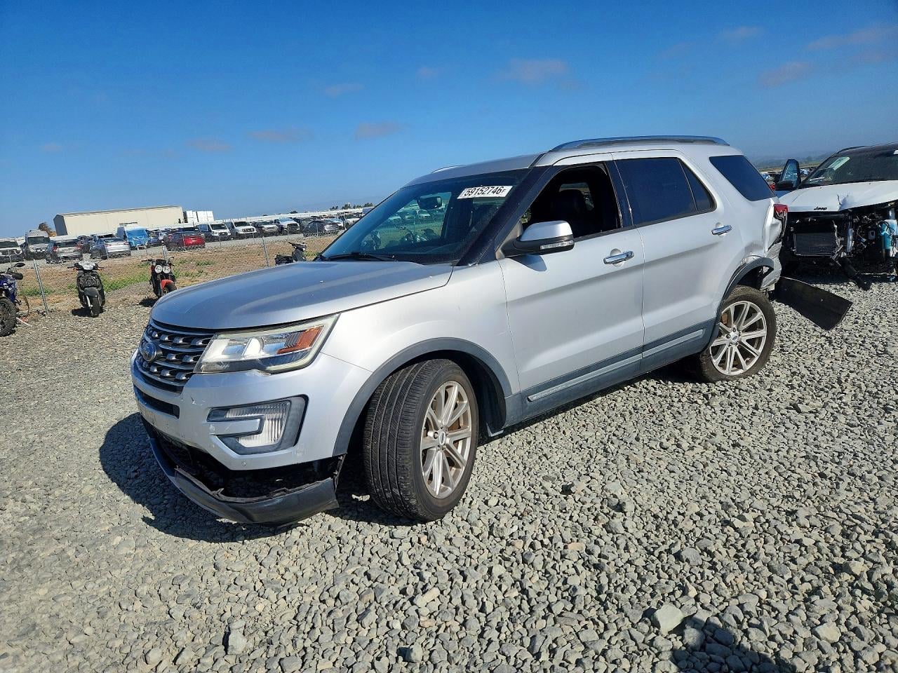 2017 FORD EXPLORER LIMITED | 1FM5K7F88HGC93649 | UPCARS