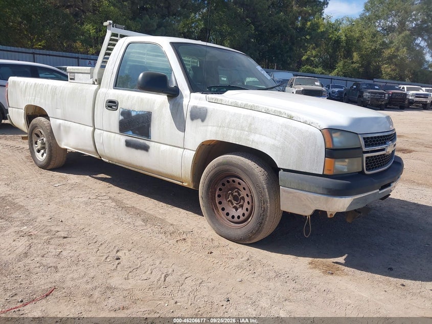 2006 CHEVROLET SILVERADO 1500 WORK TRUCK | 3GCEC14V76G255497 | UPCARS