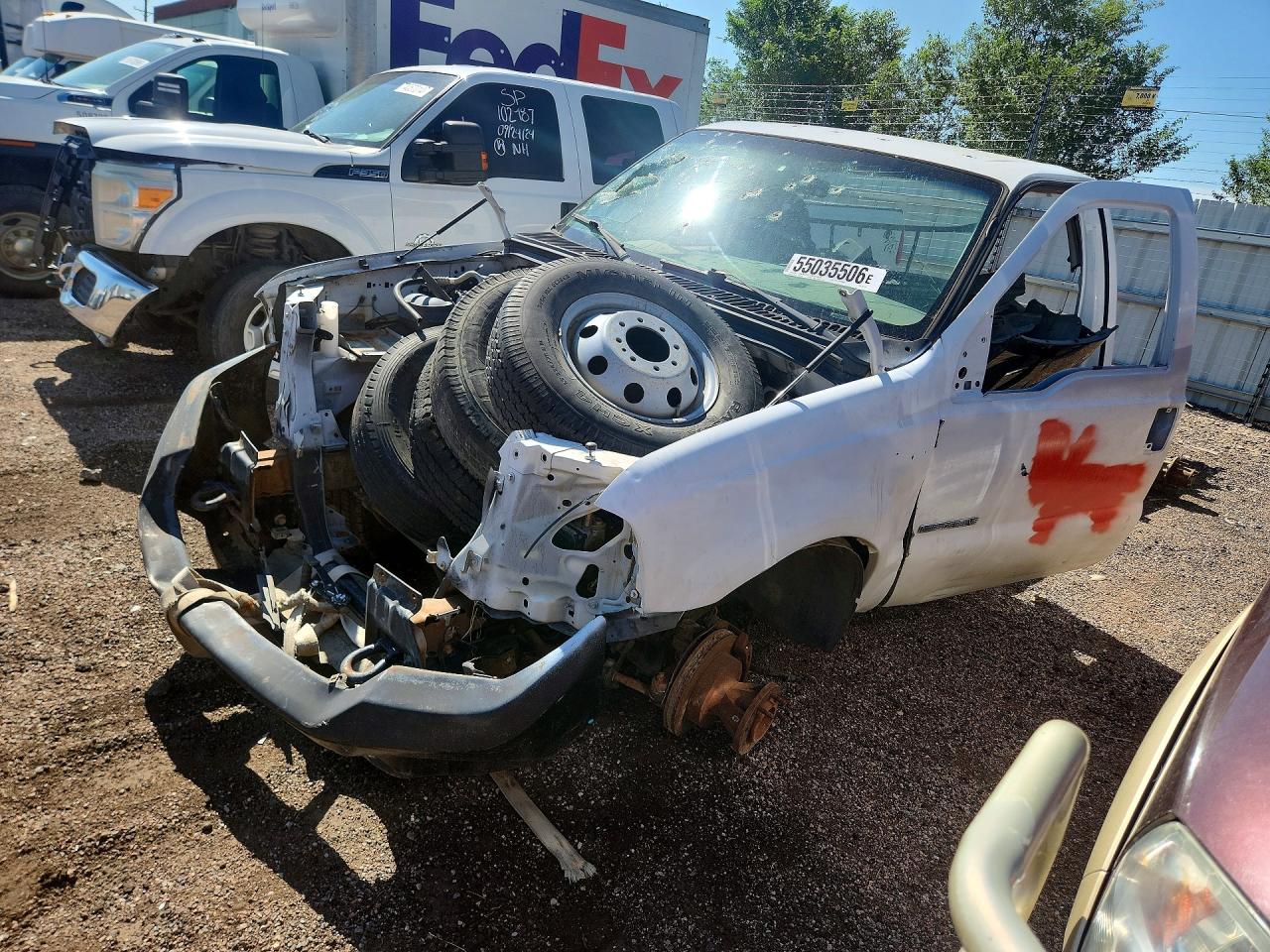 2001 FORD F350 SUPER DUTY | 1FDWF36F31EB78717 | UPCARS