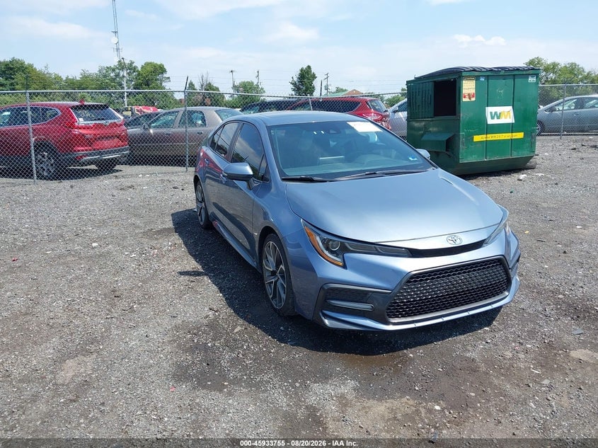 2020 TOYOTA COROLLA SE | 5YFP4RCE5LP055343 | UPCARS