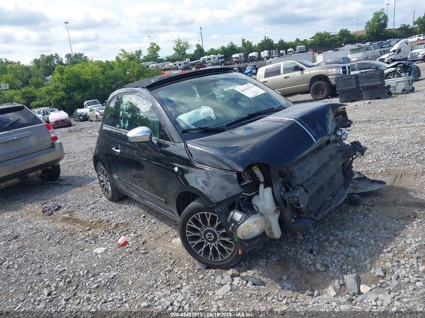 2012 FIAT 500C LOUNGE | 3C3CFFER3CT277758 | UPCARS