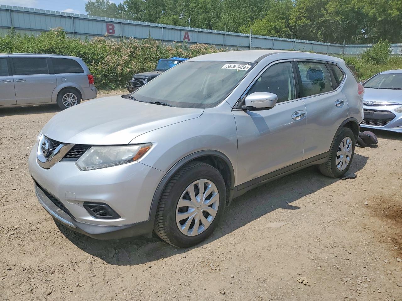2015 NISSAN ROGUE S | KNMAT2MT1FP561934 | UPCARS