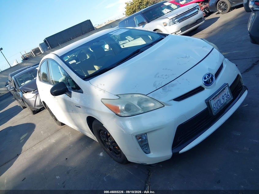 2012 TOYOTA PRIUS THREE | JTDKN3DUXC1495492 | UPCARS