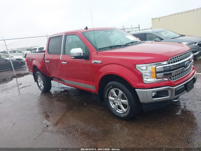 2020 FORD F-150 LARIAT | 1FTEW1E41LFA17588 | UPCARS