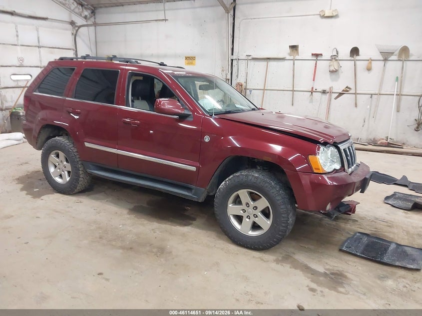 2008 JEEP GRAND CHEROKEE LIMITED | 1J8HR58258C193003 | UPCARS