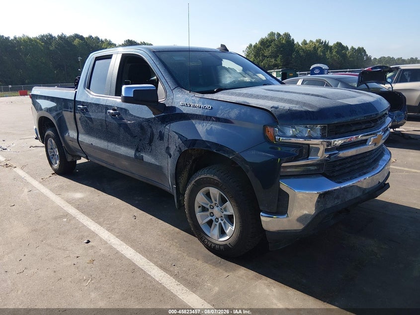 2021 CHEVROLET SILVERADO 1500 4WD  STANDARD BED LT | 1GCRYDED5MZ138119 | UPCARS