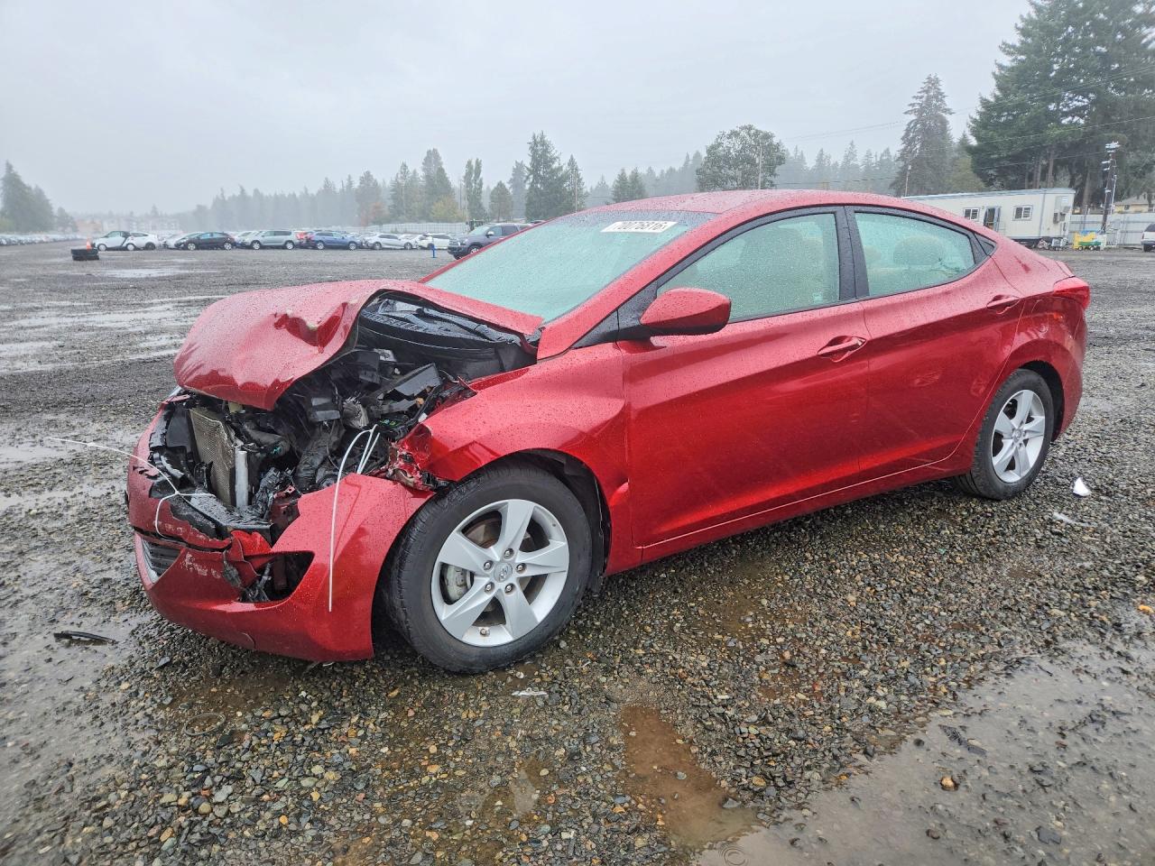 2013 HYUNDAI ELANTRA GLS | 5NPDH4AE4DH254606 | UPCARS