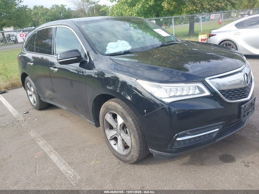 2015 ACURA MDX | 5FRYD4H27FB013955 | UPCARS