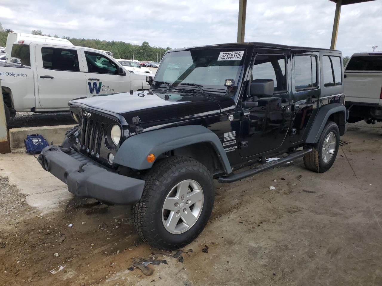 2014 JEEP WRANGLER SPORT | 1C4BJWDG1EL268822 | UPCARS