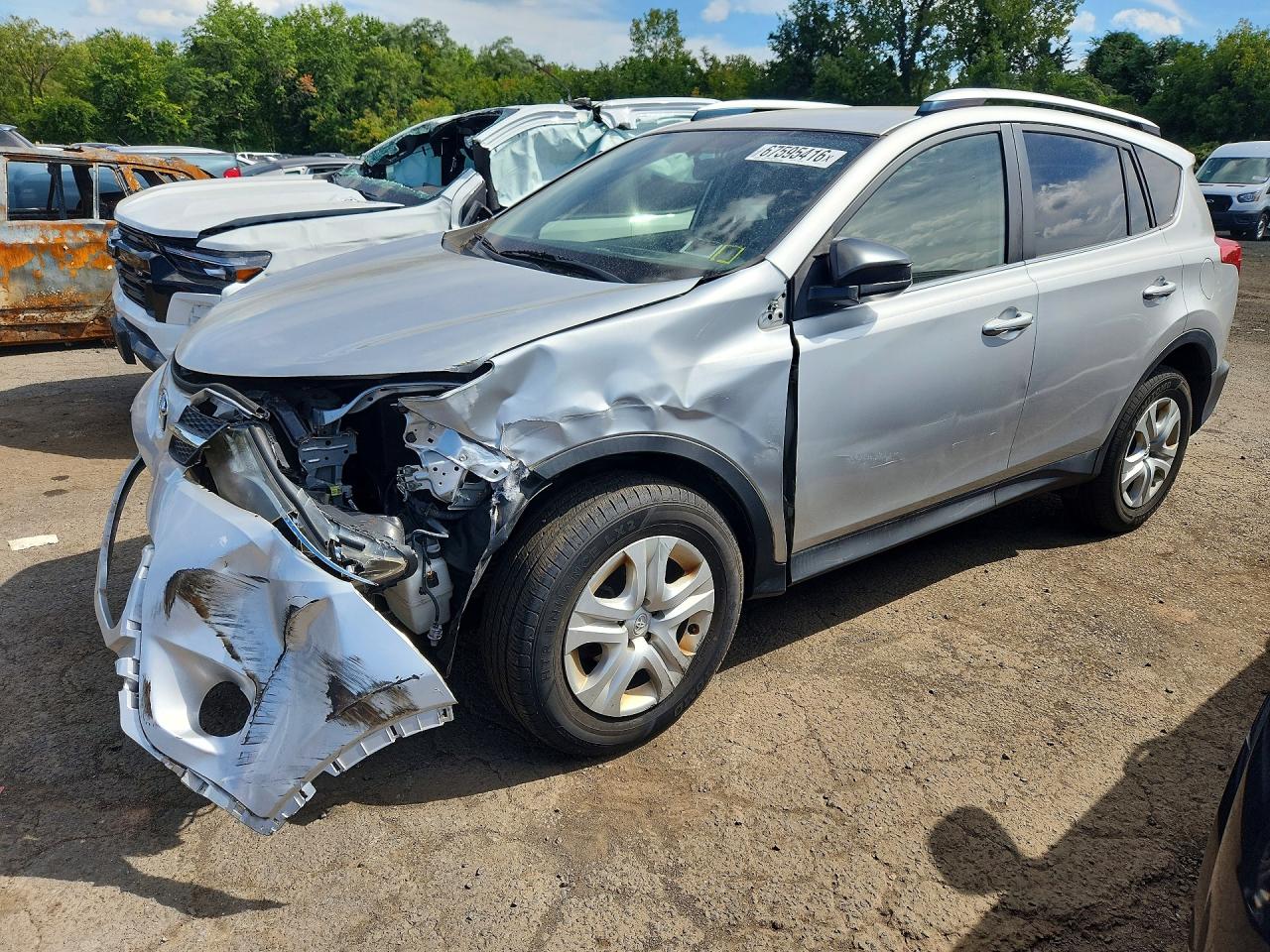 2013 TOYOTA RAV4 LE | JTMBFREV5D5012427 | UPCARS