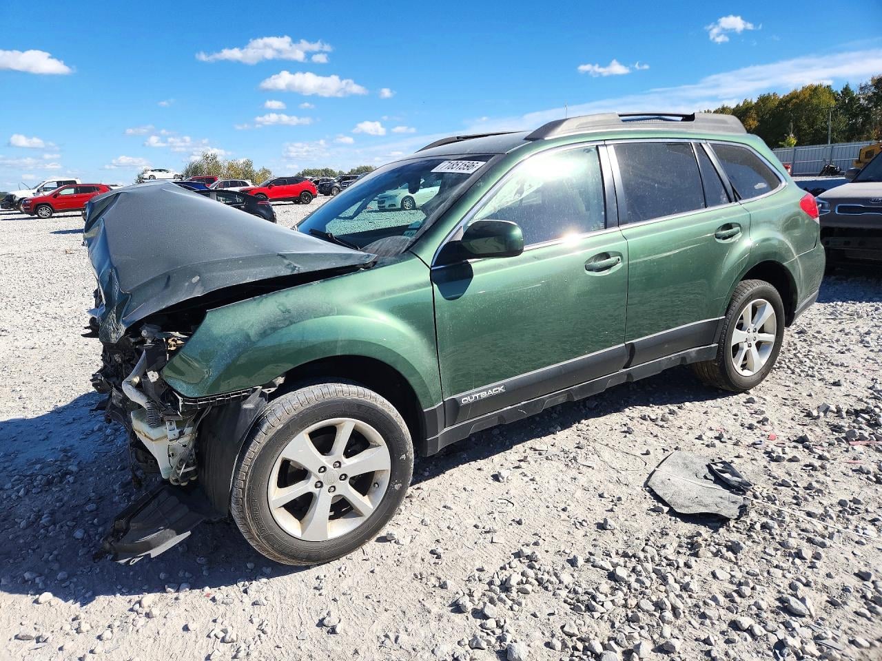 2014 SUBARU OUTBACK 2.5I PREMIUM | 4S4BRCCC4E3220670 | UPCARS