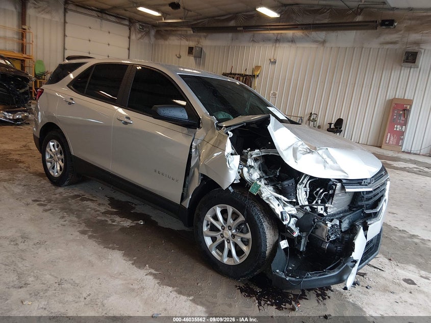 2021 CHEVROLET EQUINOX FWD LS | 3GNAXHEV9MS106844 | UPCARS